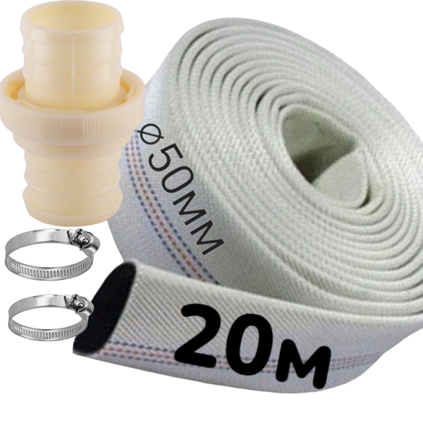 Шланг 20м + Муфта (для фекально дренажного насоса 50мм)